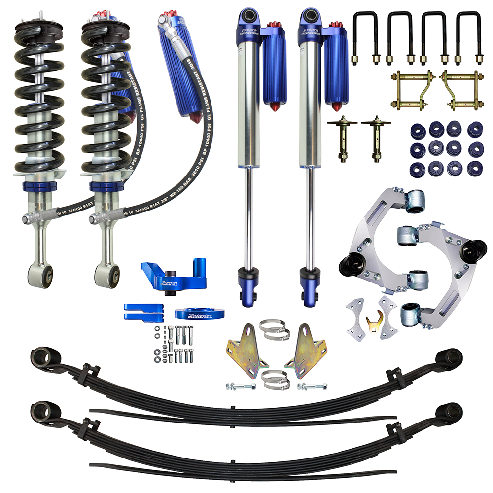 Superior Remote Reservoir 2.0 3 Inch (75mm) Lift Kit Suitable For Isuzu Dmax/Mazda BT-50 07/2020 On - SUP-RR-DXBT20-3